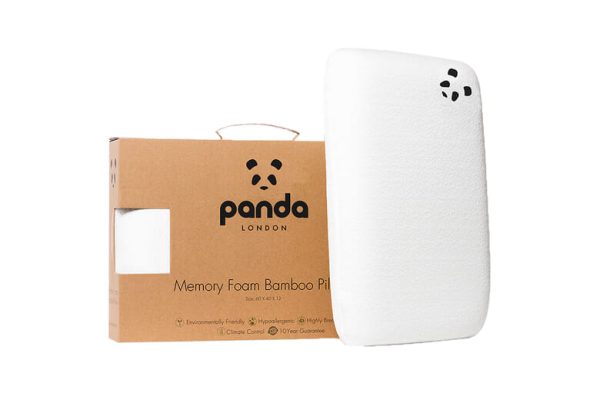 Panda Bamboo Memory Foam Pillow Pillow | Bed Sava