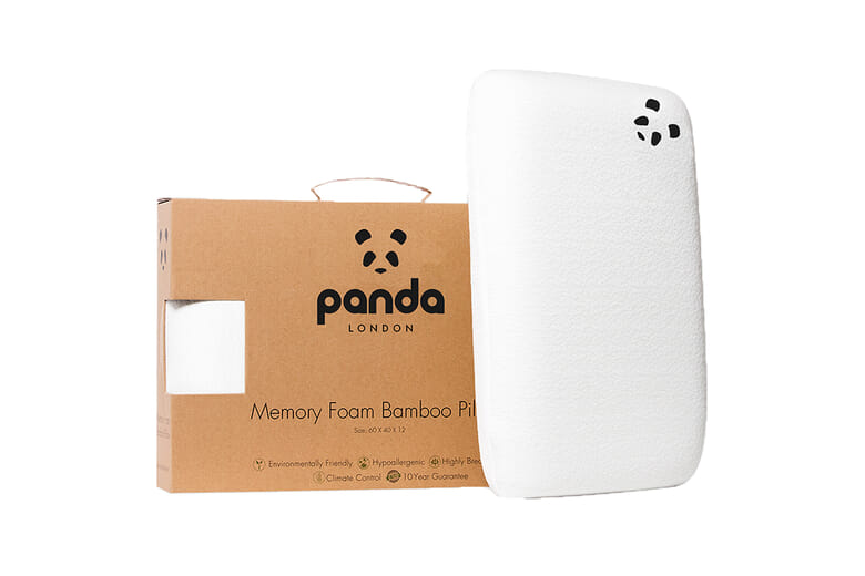 Panda Bamboo Memory Foam Pillow, Pillow