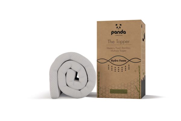 Panda Bamboo Memory Foam Mattress Topper Super King | Bed Sava