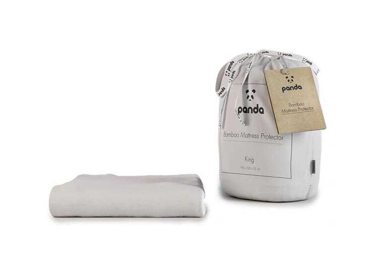 Panda Bamboo Waterproof Mattress Protector, Super King