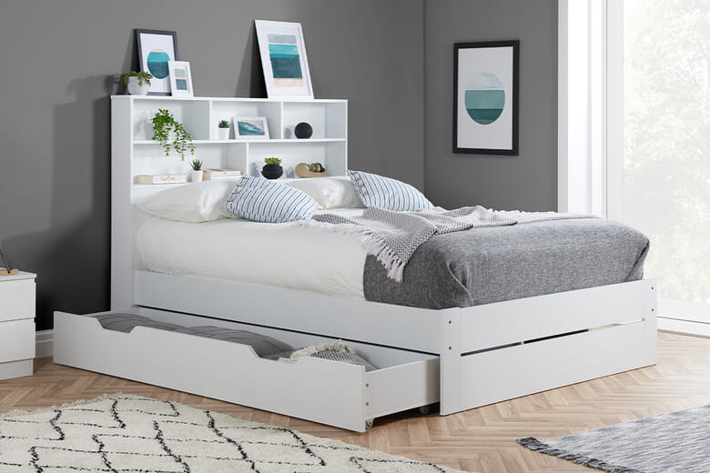 Birlea Alfie Storage Bed, Small Double