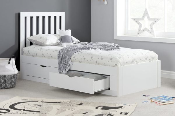 Birlea Appleby Wooden Kids Storage Bed Single | Bed Sava