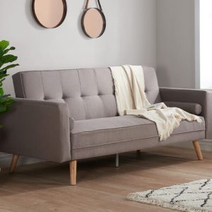 Birlea Ethan Grey Large Sofa Bed Sofa Bed | Bed Sava