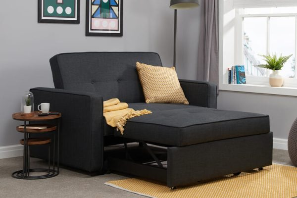 Birlea Otto Grey Sofa Bed Sofa Bed | Bed Sava