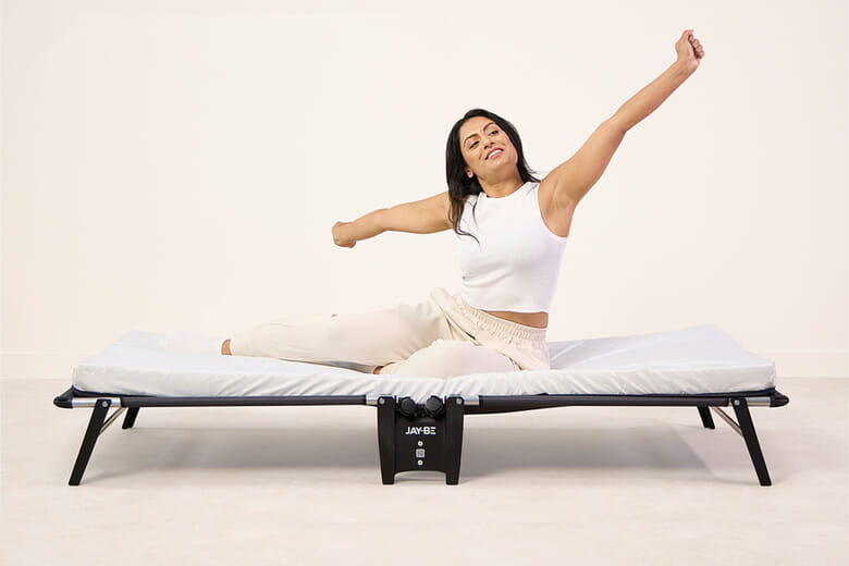 One Size - Jay-Be HE70 Hideaway Folding Bed with e-Fibre Mattress
