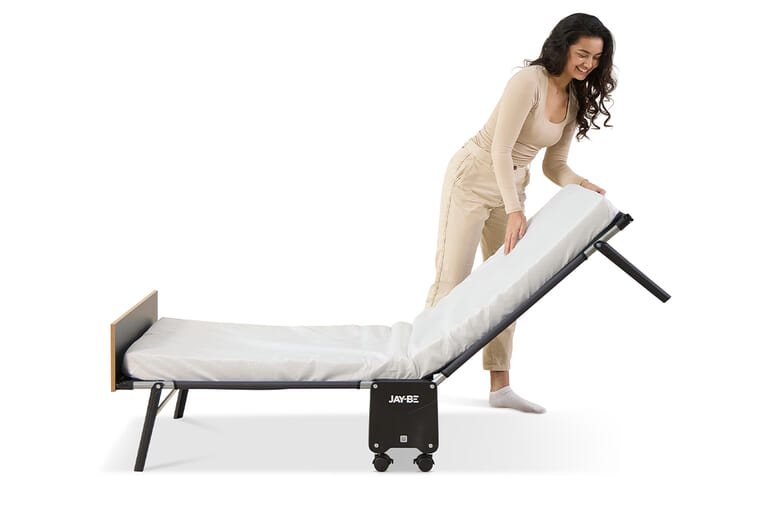 One Size - Jay-Be RE80 Rollaway Folding Bed with e-Fibre Mattress