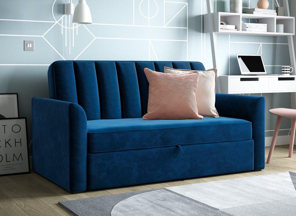 Hazel Steel Sofabed - Grey