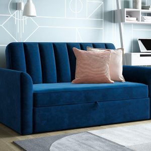 Hazel Steel Sofabed  Grey | Bed Sava