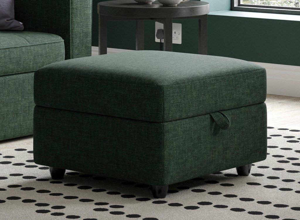 Haze Footstool - Green
