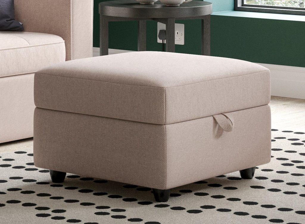 Haze Footstool - Cream