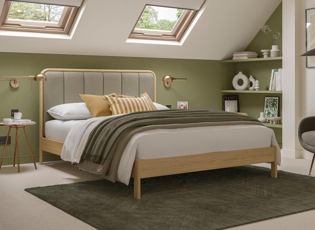 Soren Wooden Bed Frame  60 Super King  Beige | Bed Sava