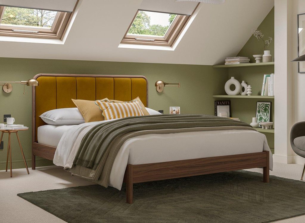 Soren Wooden Bed Frame  60 Super King  Orange | Bed Sava