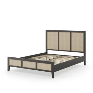 Rae Bed  Black  Shagreen Super King | Bed Sava