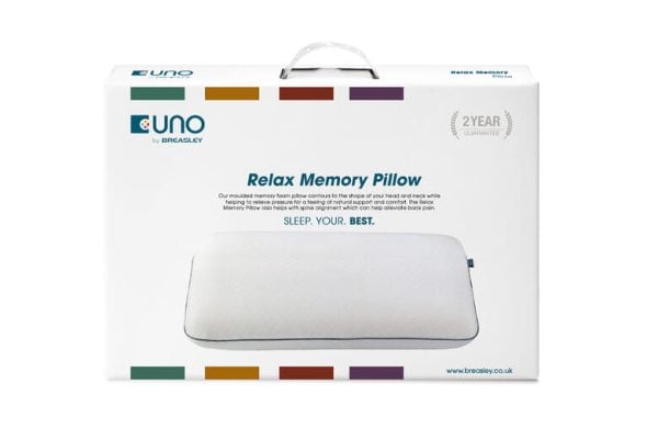 UNO Relax Memory Pillow Pillow | Bed Sava