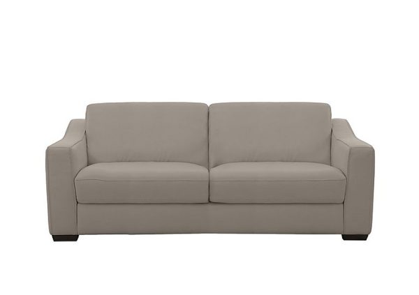 Optimus Space Saving HW Leather Sofa Bed with Memory Foam Mattress  Feather | Bed Sava