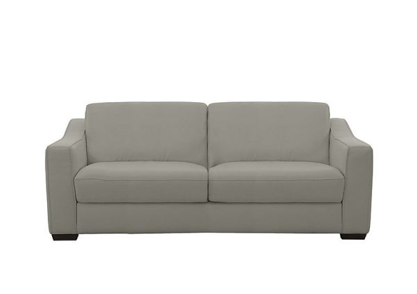 Optimus Space Saving NC Leather Sofa Bed with Memory Foam Mattress  Feather | Bed Sava