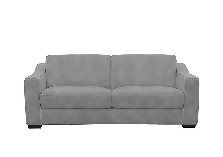 Optimus Space Saving Fabric Sofa Bed with Memory Foam Mattress - Bluish Grey