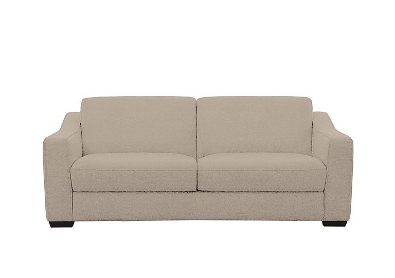 Optimus Space Saving Fabric Sofa Bed with Memory Foam Mattress - R28 Beige