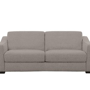 Optimus Space Saving Fabric Sofa Bed with Memory Foam Mattress  Wild Dove | Bed Sava