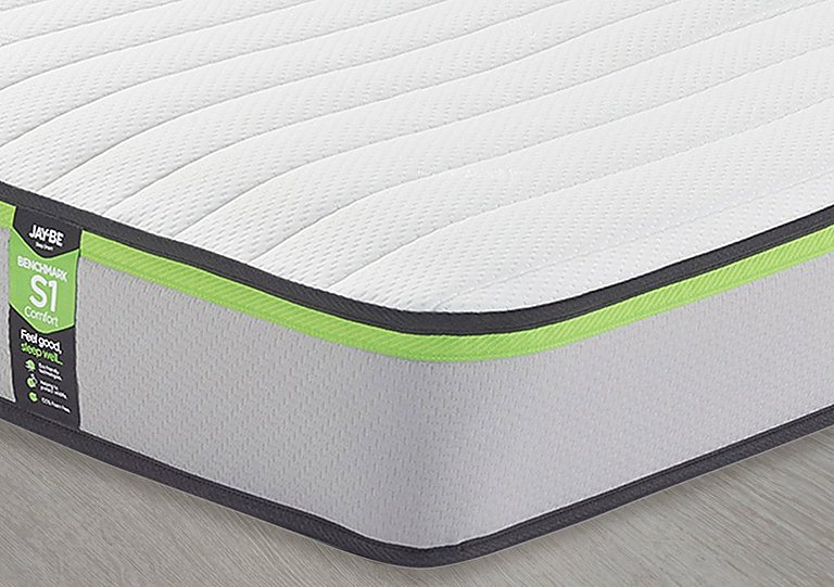 Jay-Be - Benchmark S1 Comfort Eco-friendly Mattress - King Size