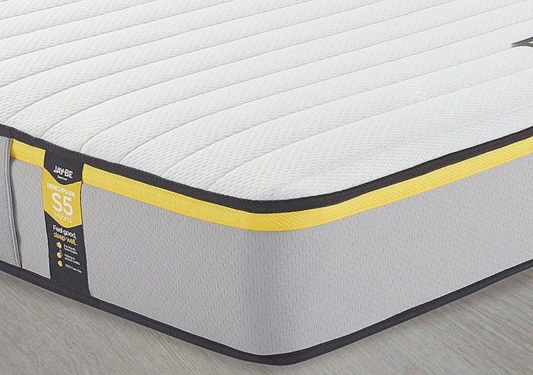 Jay-Be - Benchmark S5 Hybrid Eco-friendly Mattress - Small Double