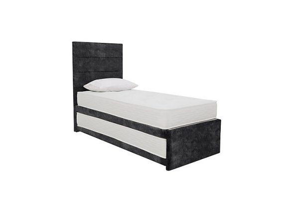 Sleep Story  Guest Bed with Pocket Sprung Mattress  Lace Domino | Bed Sava