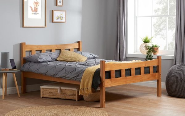 Birlea Miami Bed Frame Double | Bed Sava