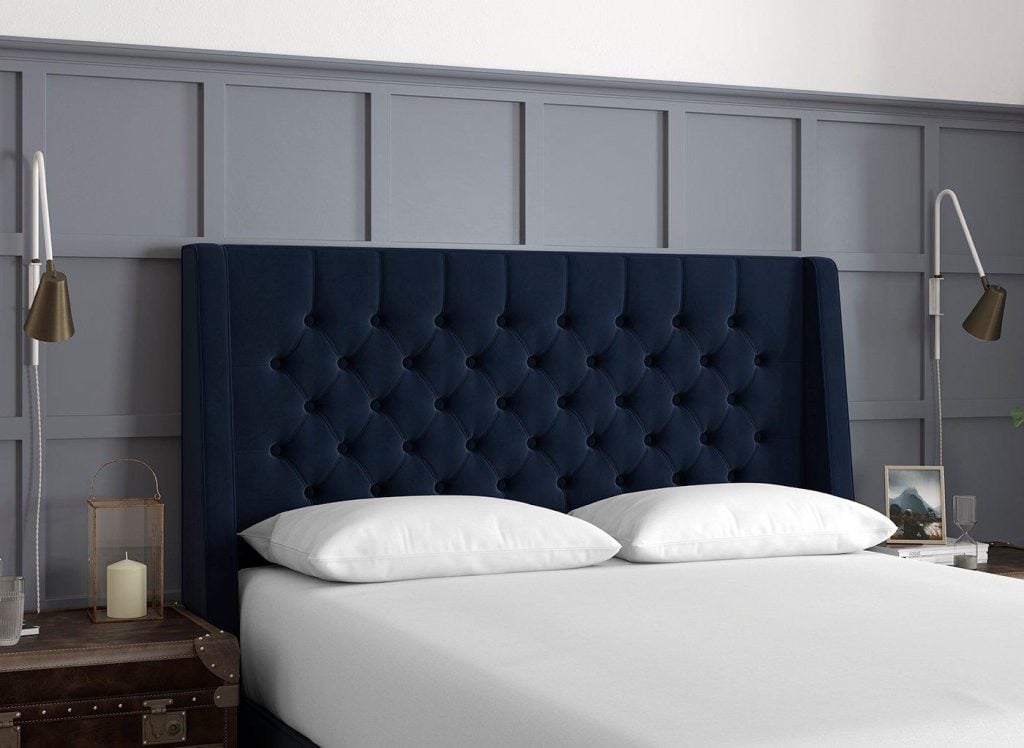 TheraPur Buckler Headboard - 5'0 King - Blue