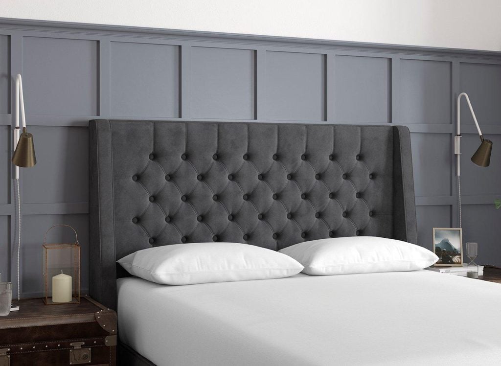 TheraPur Buckler Headboard - 3'0 Single - Grey
