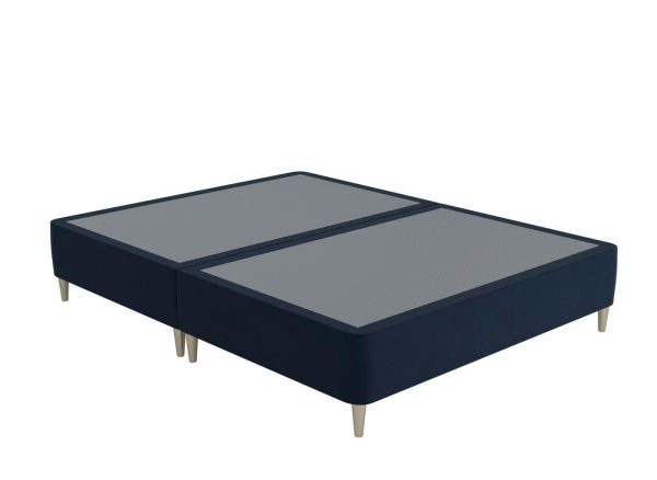 TheraPur® Shallow Divan Base  46 Double  Blue | Bed Sava