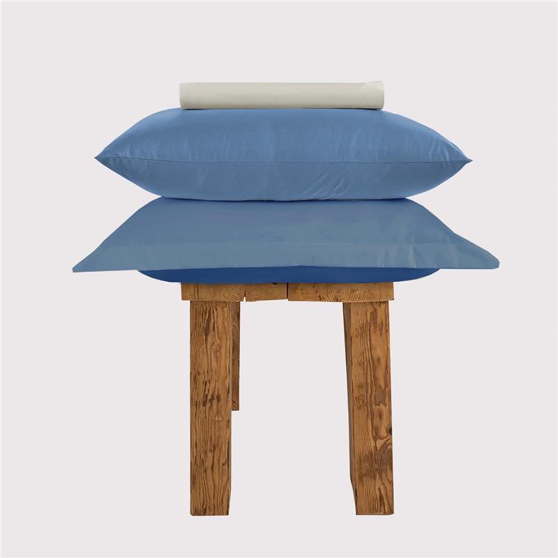 800 Thread Count Grand Splendour LUXE Sheet Set - Oyster Mushroom with Quiet Harbour Bedding, Super King / Flat / Standard