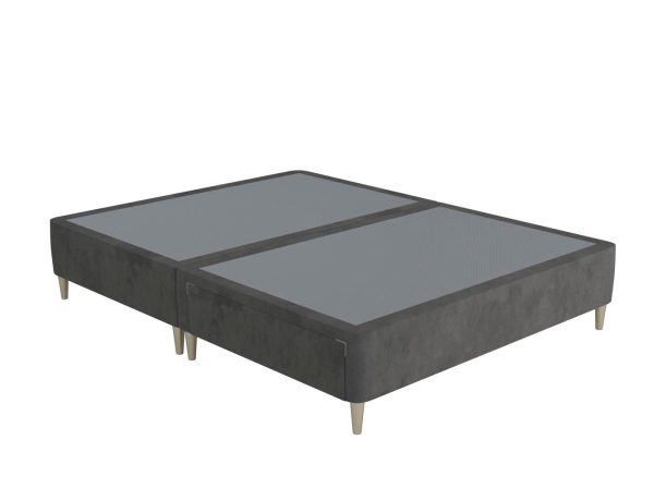 TheraPur® Shallow Divan Base  46 Double  Grey | Bed Sava