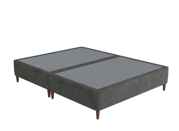 TheraPur® Shallow Divan Base  50 King  Grey | Bed Sava