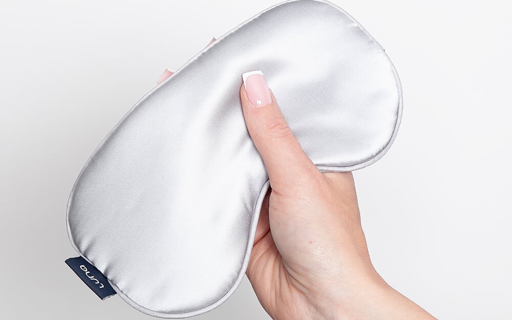 Luna Luxury Silk Eye Mask, One Size