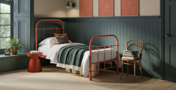 Oliver Bed  Rust Single | Bed Sava