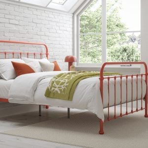 Oliver Bed  Rust Double | Bed Sava
