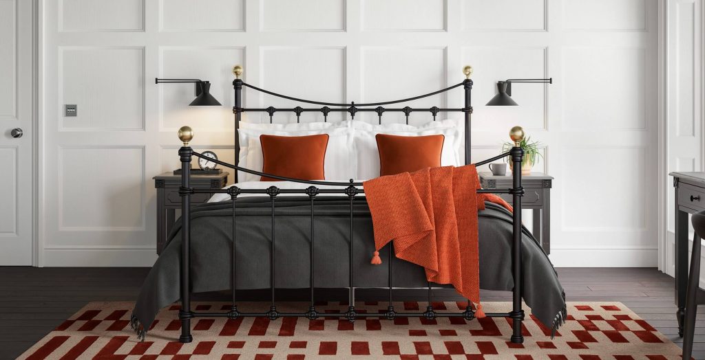 Arabella Bed - Matte Black, Super King