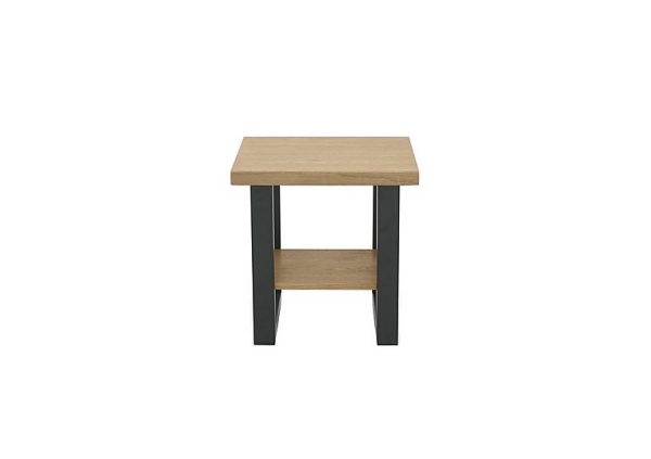 Earth Lamp Table with Shelf | Bed Sava