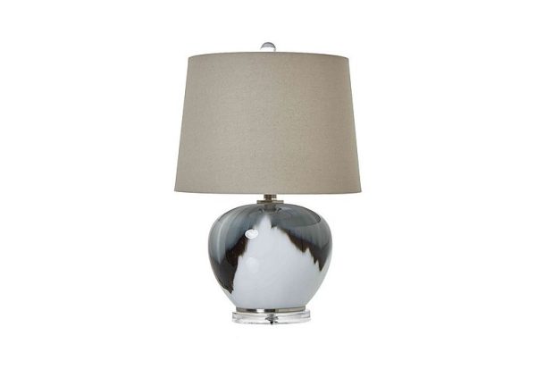 Grey Shadows Small Table Lamp | Bed Sava