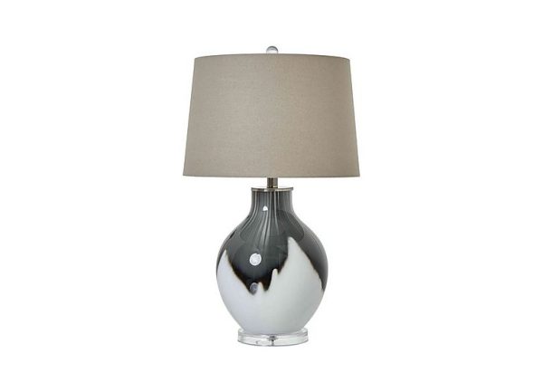 Grey Shadows Table Lamp | Bed Sava