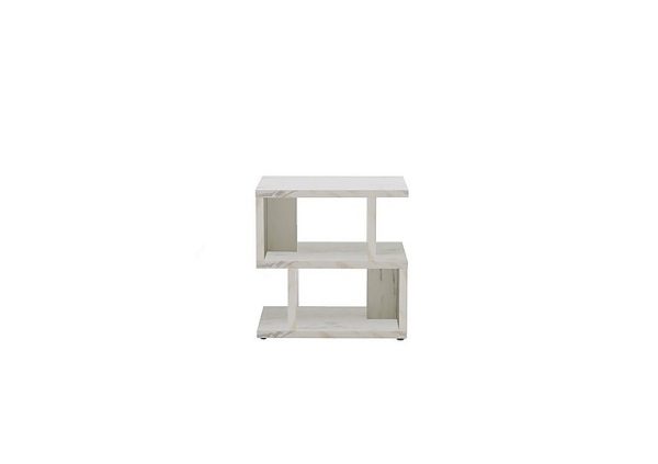 Remi Lamp Table Carrara | Bed Sava