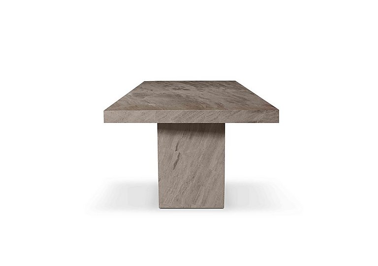 Stone International - Rome Lamp Table with Straight Edge