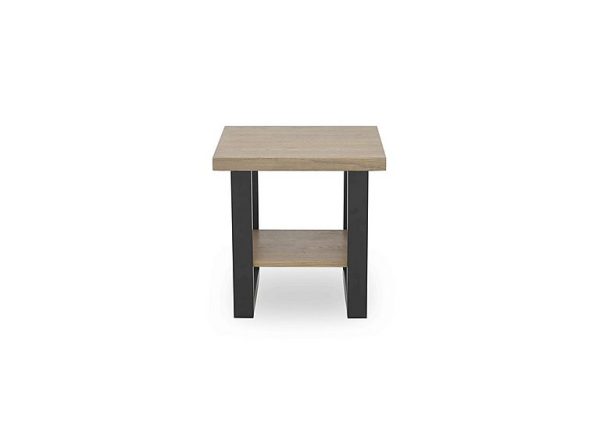 Saturn Lamp Table with Shelf | Bed Sava