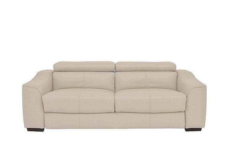Elixir 3 Seater BV Leather Sofa Bed - Dapple Grey