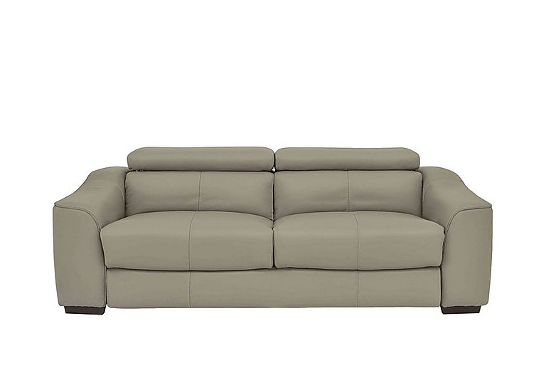 Elixir 3 Seater BV Leather Sofa Bed - BV Taupe