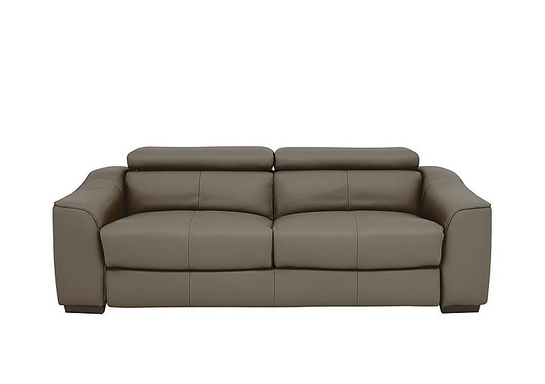 Elixir 3 Seater BV Leather Sofa Bed - BV Elephant