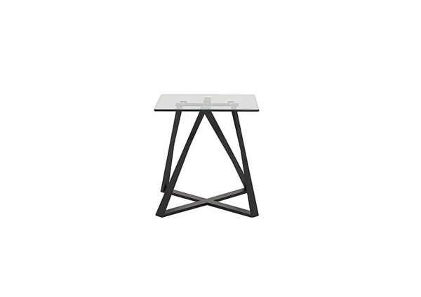 Constellation Lamp Table  Black Legs | Bed Sava