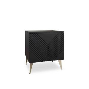 Eden SMART Lamp Table  Black Legs | Bed Sava