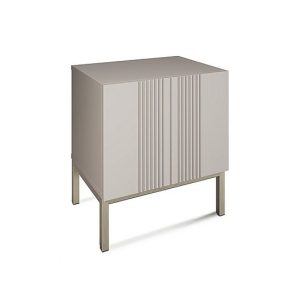 Delta Lamp Table with Smart LED Lighting  Grey | Bed Sava