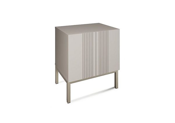 Delta Lamp Table with Smart LED Lighting  Grey | Bed Sava